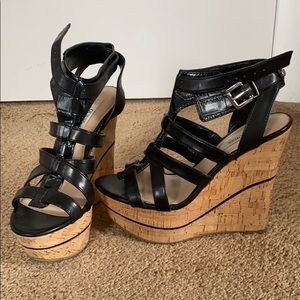 Strappy Wedges